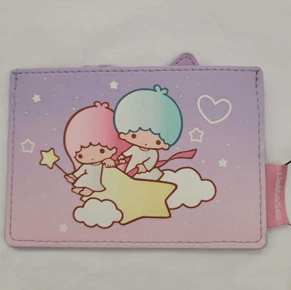 Loungefly Sanrio Little Twin Stars Constellations Cardholder - Picture 4 of 7